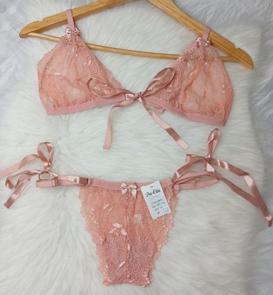 Conj. S/bojo Tule Ref: 1730 (v